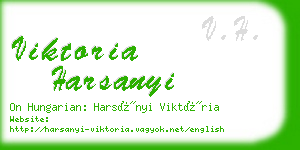 viktoria harsanyi business card